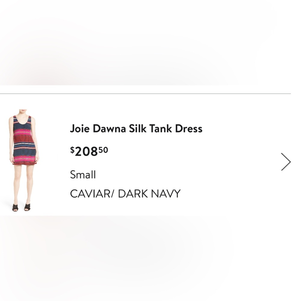 Joie Dawna Silk Tank Dress - Picture 3 of 7